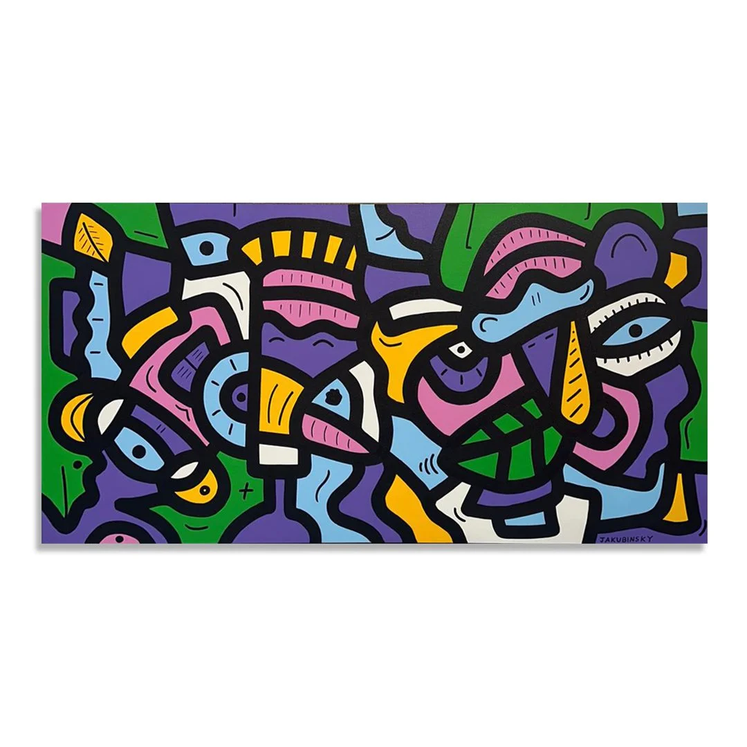 Binksy Going Out Original Artwork — Ze Art Gallery